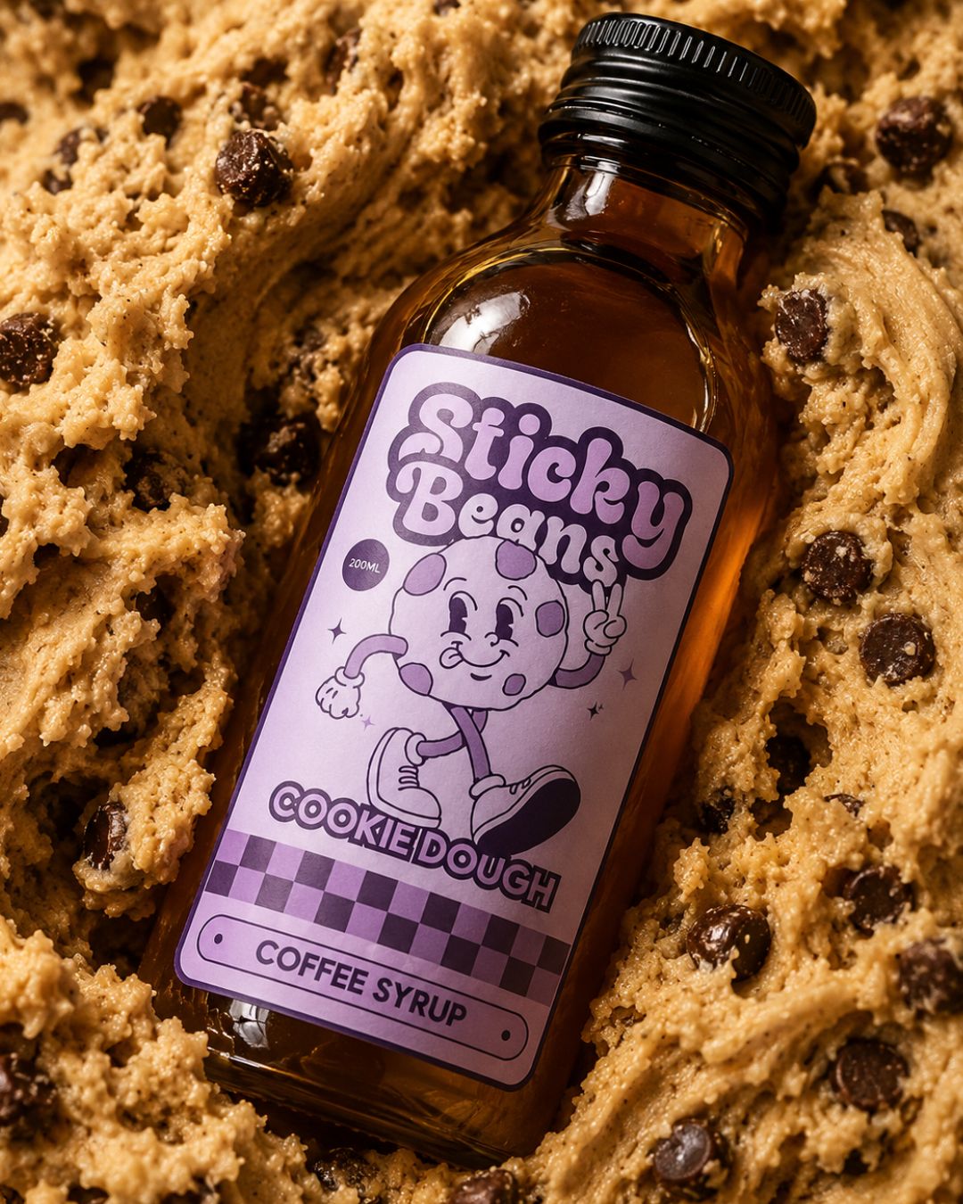 Cookie Dough coffee syrup — coming soon
