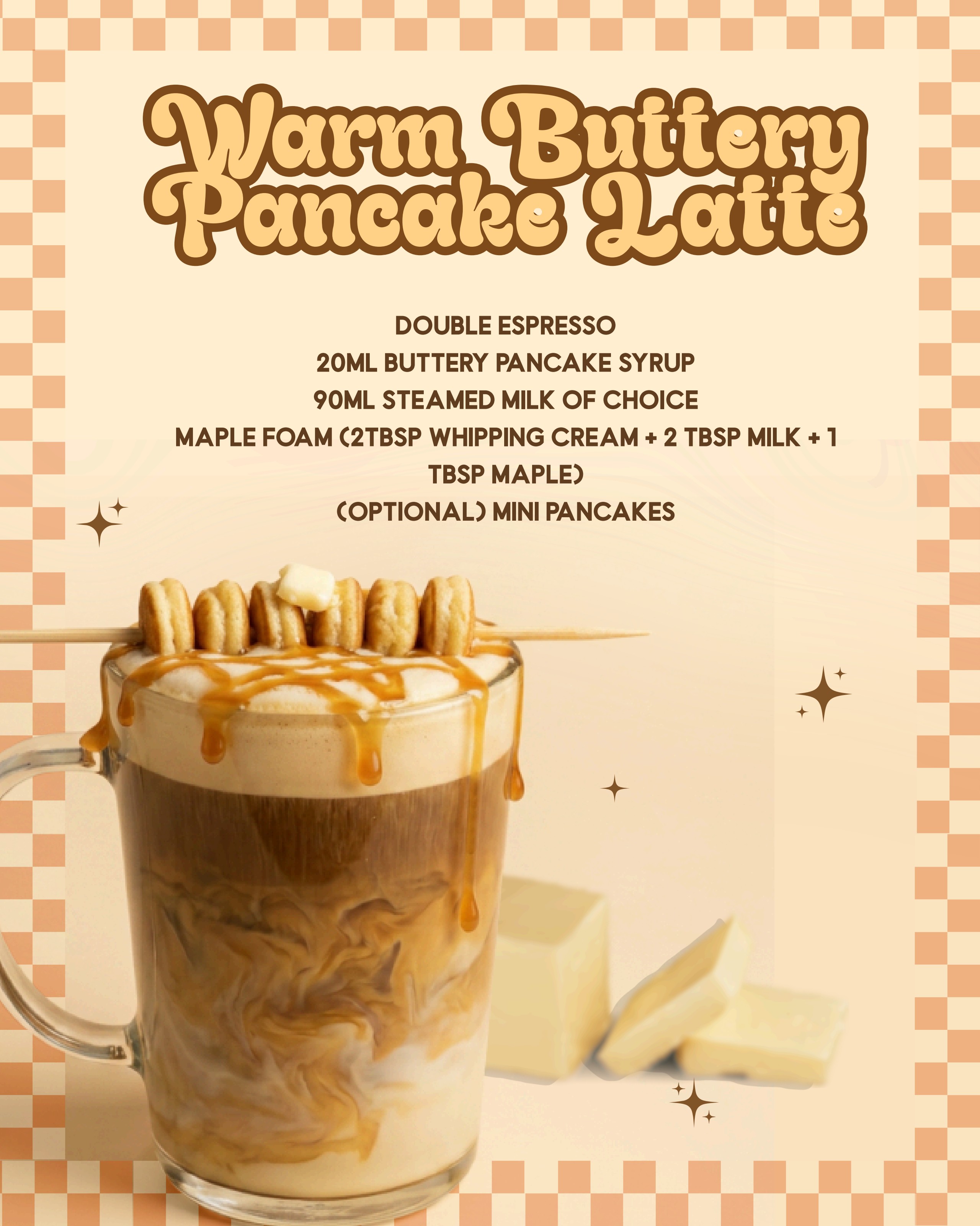Warm Buttery Pancake Latte